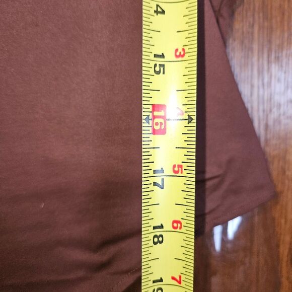 Cyanstyle Coffee Brown One Piece Medium Women's Bodysuit Jumpsuit Layer Yoga - Picture 5 of 8